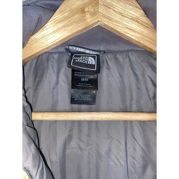 The North Face Pale Lime Green Full Zip Lined ‎ Jacket Size M - Picture 3 of 6